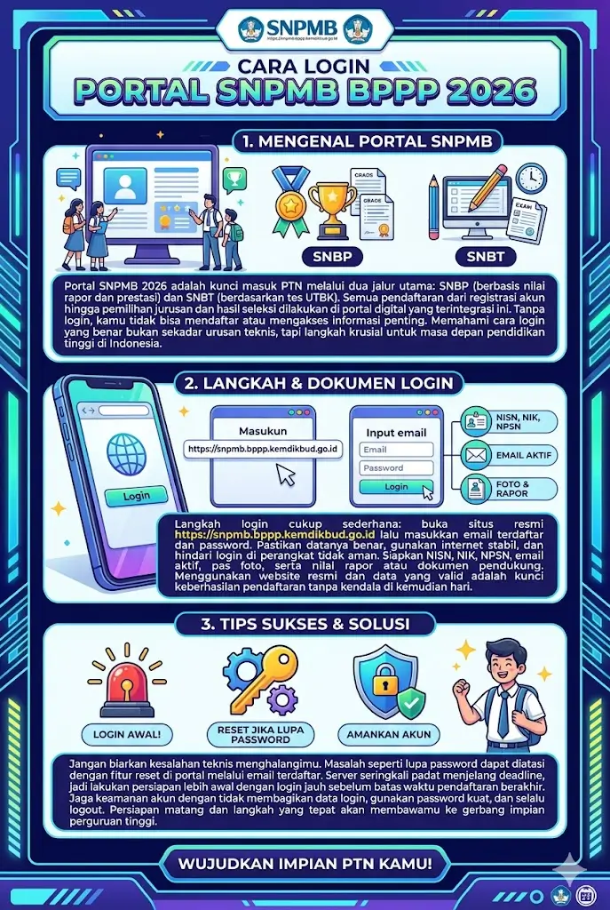 Cara Login SNPMB BPPP 2026 Tanpa Ribet – Panduan Akses Portal Resmi